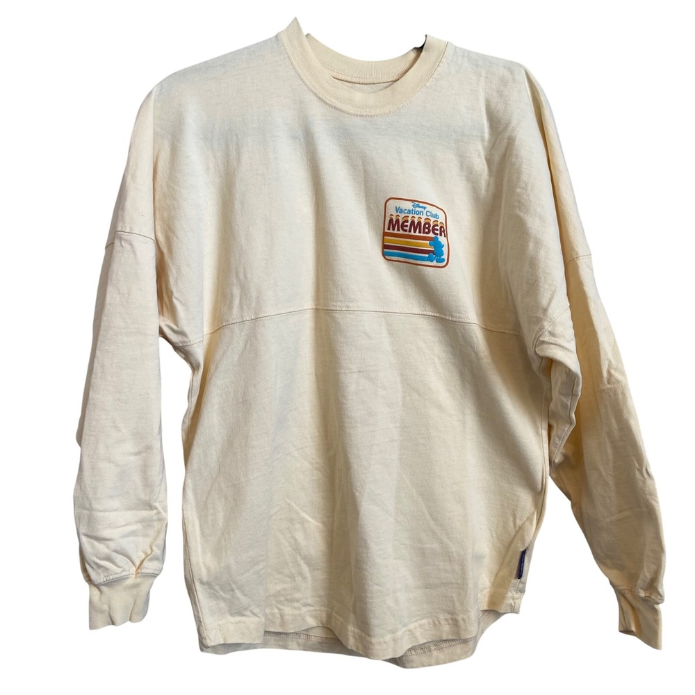 Disney Spirit Jersey Disney Vacation Club‎ Member Mickey Mouse Yellow XS Retro
